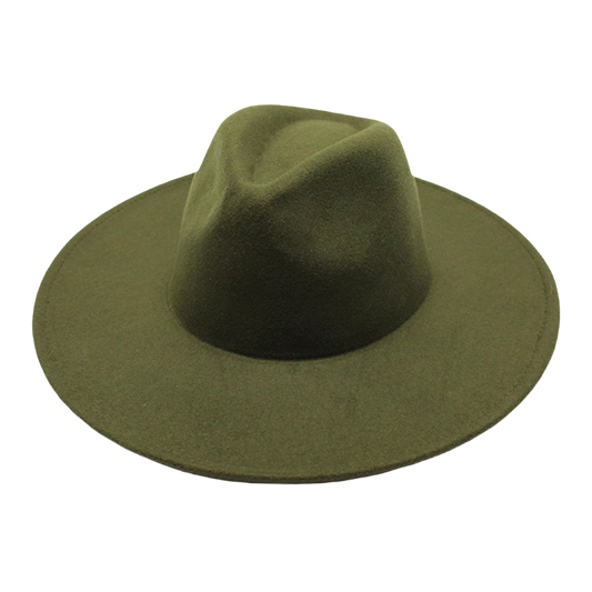 Wide Brim Fedora