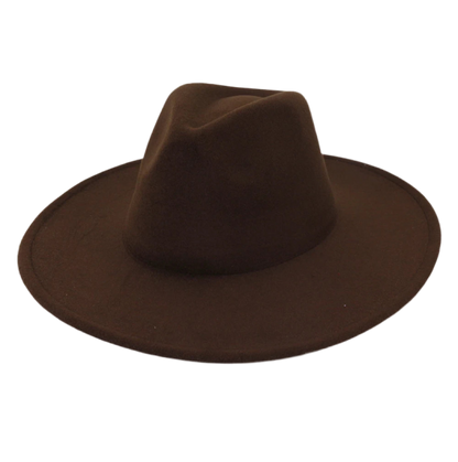 Wide Brim Fedora